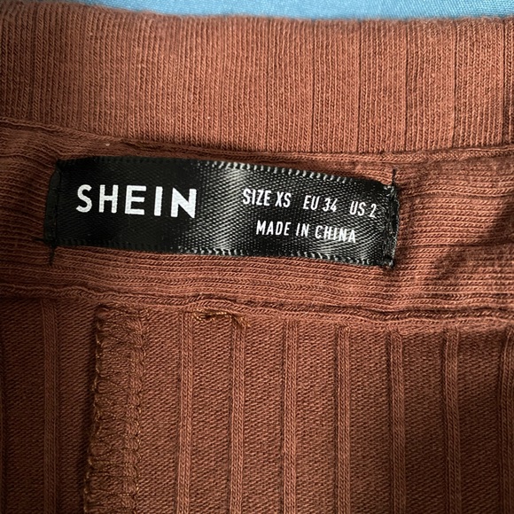 Brown unitard jumpsuit - Picture 4 of 5